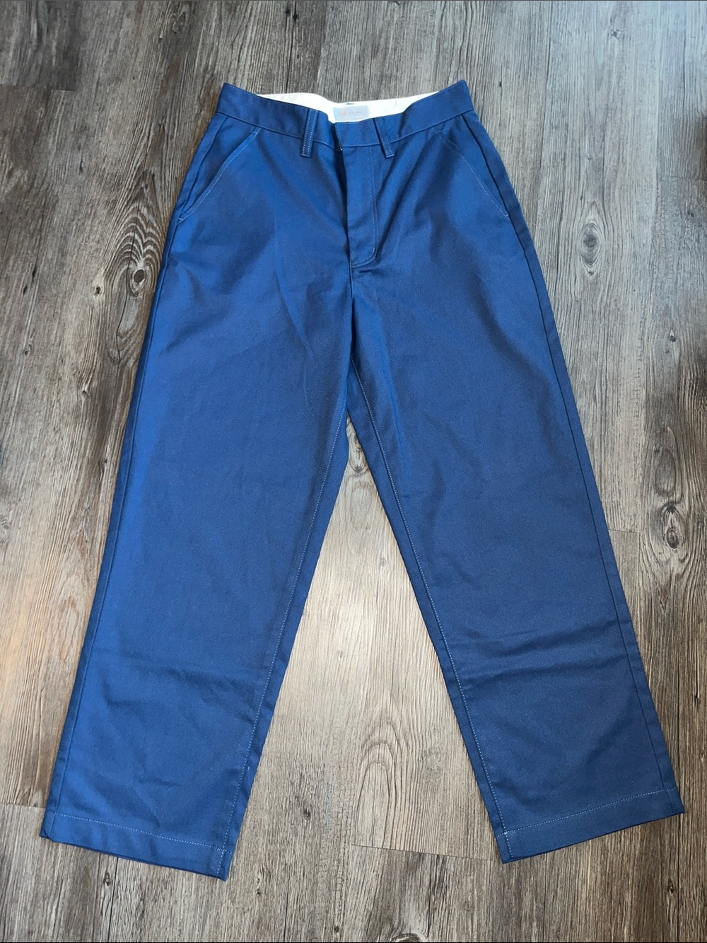 BRIXTON Men's Navy Blue Chinos